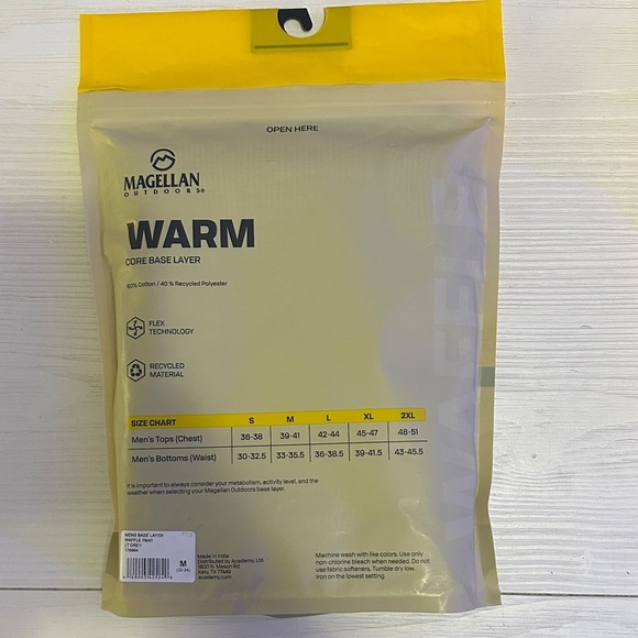 Magellan Outdoors Grey Heather Core Base Layer Pants - Picture 2 of 3